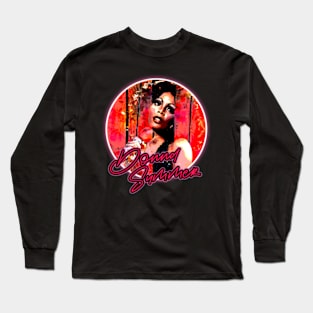 Donna Summer's Melodic Magic Photographs That Sing Long Sleeve T-Shirt